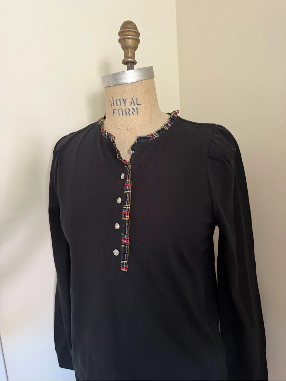 NEW J.Crew Black Long Sleeve
